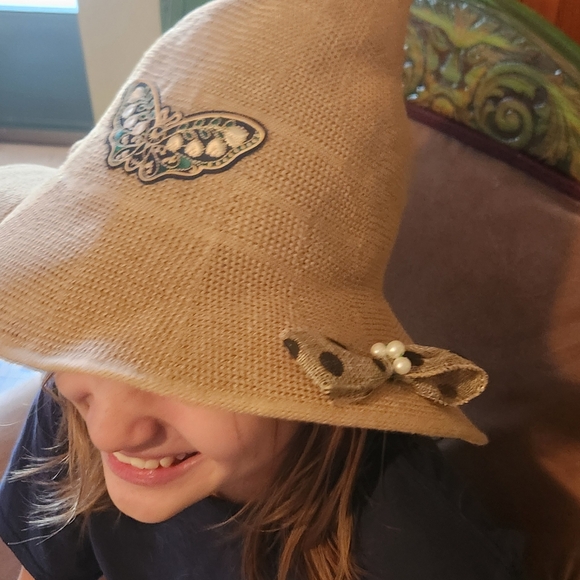Tan boho witch hat - Picture 5 of 5